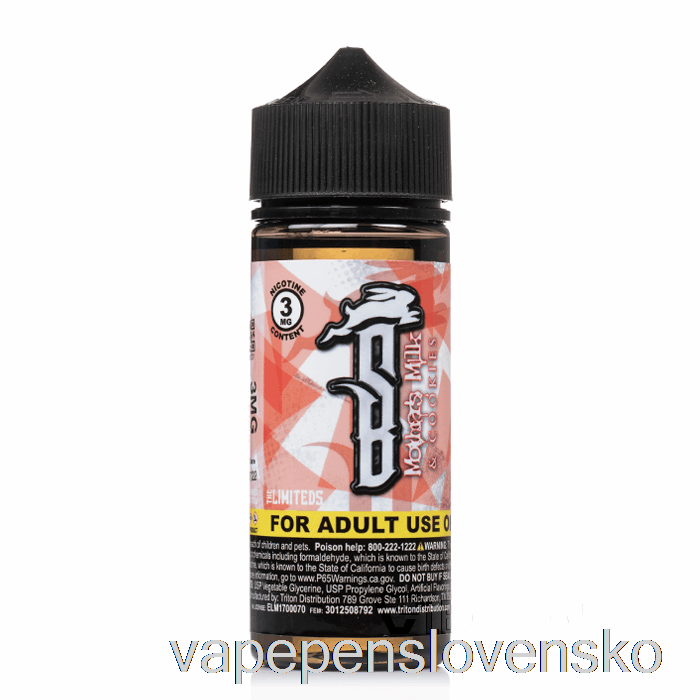 Materské Mlieko A Sušienky - Samovražedný Zajačik - 120 Ml 6mg Vape Cigareta